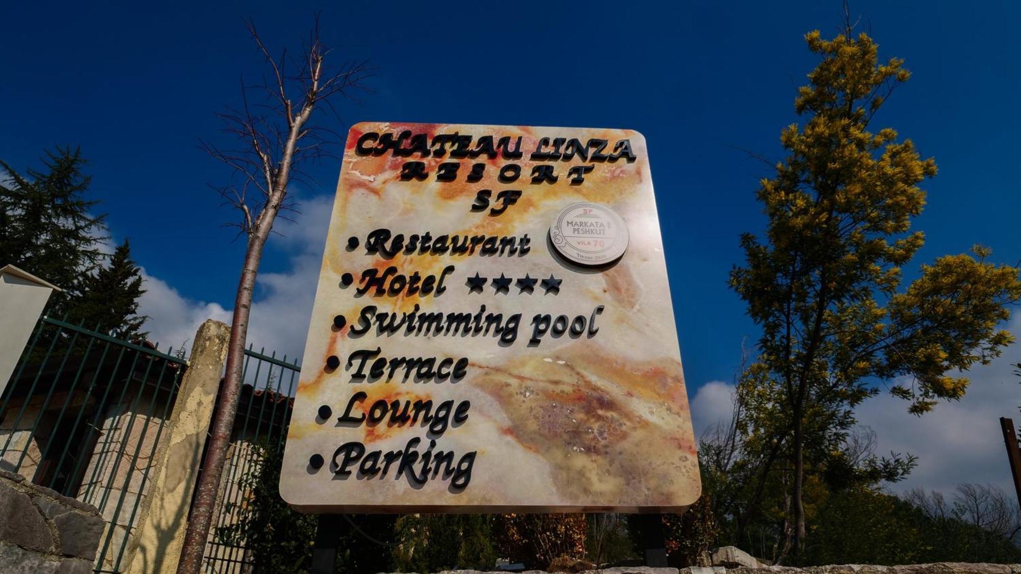 Chateau Linza Resort Tirana Exteriér fotografie